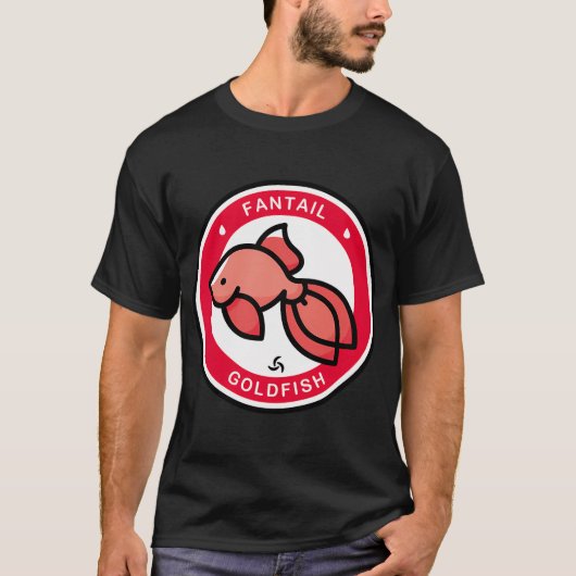 Tiny Axolotl Sticker T-shirt (Voorkant)