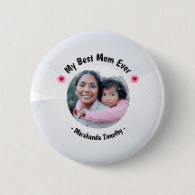 Tiny Badge, Big Love - Personaliseer deze Button n