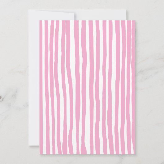 Tiny Bit Older Whimsical Martini Adult Birthday Kaart (Achterkant)