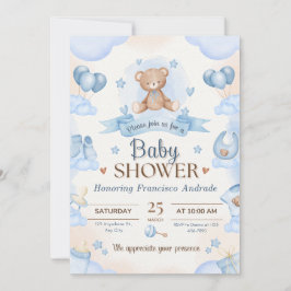 Tiny Blessing Baby Shower Elegant Ontwerp Kaart