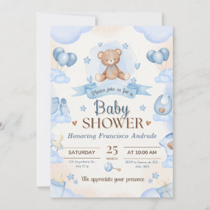Tiny Blessing Baby Shower Elegant Ontwerp Kaart