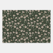 Tiny Bloom Waterverf Pattern Inpakpapier Vel (Voorkant 3)