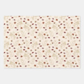 Tiny Bloom Waterverf Pattern Inpakpapier Vel (Voorkant)