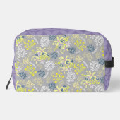 Tiny Bouquet Bloemen Grijs Lavendel Toilettasje (Achterkant)