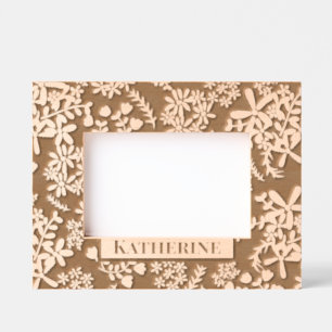 Tiny Bouquet Flowers Gegraveerde Lijstjes