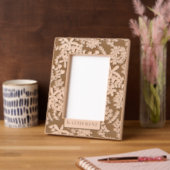 Tiny Bouquet Flowers Gegraveerde Lijstjes (Links)