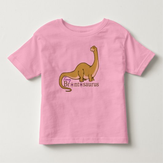 Tiny Brontosaurus Kinder Shirts (Voorkant)