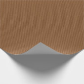 Tiny Brown Polka Dots Cadeaupapier (Hoek)