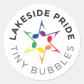 Tiny Bubble Sticker (Voorkant)