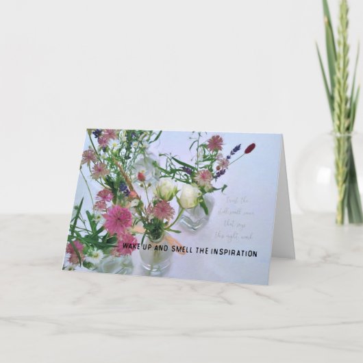 TINY BUDS-Wenskaart Bedankkaart (Voorkant)