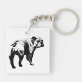 Tiny Bulldog, Loyal Tile Sleutelhanger (Achterkant)