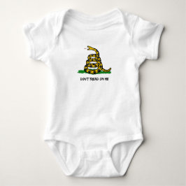 Tiny but Free - Gadsden Flag Baby Onesie Romper