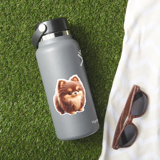 Tiny But Mighty – Chihuahua Attitude T-shirt Sticker (HydroFlask Insitu)