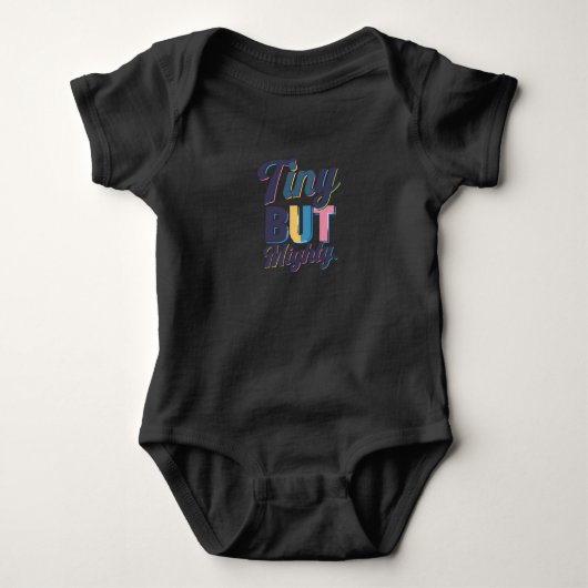 Tiny but Mighty – Compact krachtontwerp Romper (Voorkant)