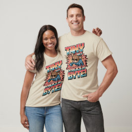Tiny But Mighty: De aanval van Chihuahua T-shirt