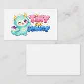 Tiny But Mighty Dragon Informatiekaartje (Voorkant / Achterkant)