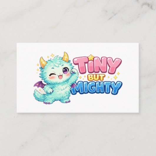 Tiny But Mighty Dragon Informatiekaartje (Voorkant)