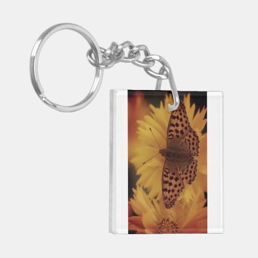 Tiny Butterfly Sleutelhanger (Voorkant Links)
