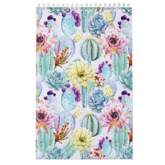 Tiny Cactus Pattern Kalender