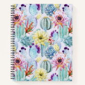 Tiny Cactus Pattern Notitieboek (Voorkant)