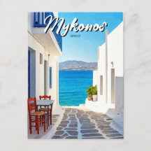 Tiny Cafe Mykonos Griekenland Cycladen Reizen