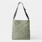Tiny Camo Groene Moro Camouflage Crossbody Tas (Achterkant)