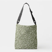 Tiny Camo Groene Moro Camouflage Crossbody Tas (Voorkant)