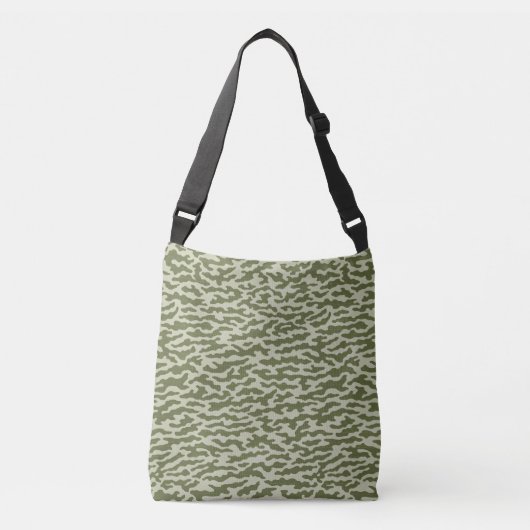 Tiny Camo Groene Moro Camouflage Crossbody Tas (Voorkant)