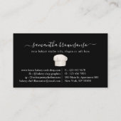 Tiny Chef Hat Catering Visitekaartje (Achterkant)