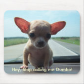 Tiny Chihuahua Mousepad Muismat (Voorkant)