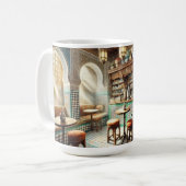 Tiny Coffeeshop in Fez Marokko Koffiemok (Voorkant links)