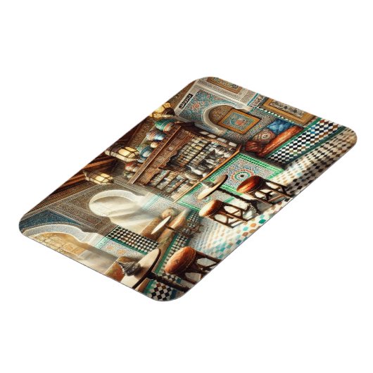 Tiny Coffeeshop in Fez Marokko Magneet (Linkerzijde)