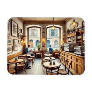 Tiny Coffeeshop in Genève Zwitserland Magneet