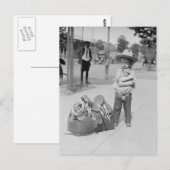 Tiny Cowboy, 1923 Briefkaart (Voorkant / Achterkant)