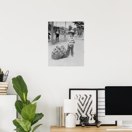 Tiny Cowboy, 1923.  foto Poster (Thuiskantoor)