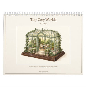 Tiny Cozy Worlds 2027 Miniatuur Kunst Kalender