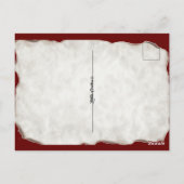 Tiny Cranberry Pastry Appetizers Briefkaart (Achterkant)