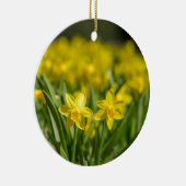 Tiny Daffodils Keramisch Ornament (Rechts)