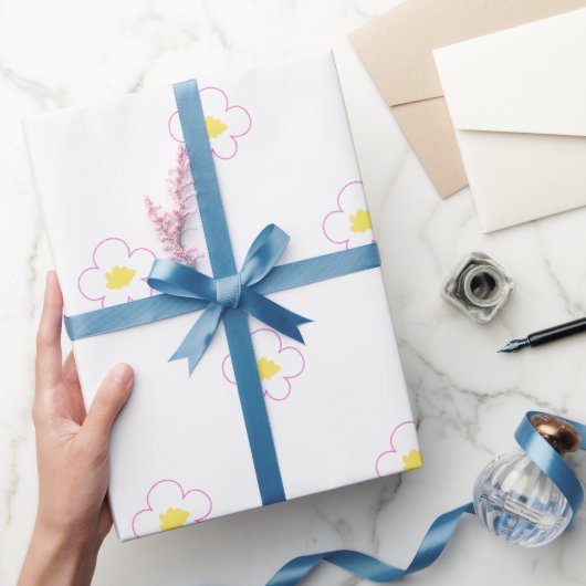 Tiny Daisies. Cadeaupapier (Geschenken)