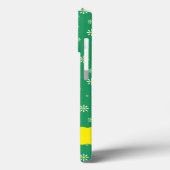 Tiny Daisies over Groen Case-Mate iPhone Case (Achterkant / Links)