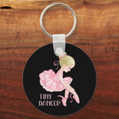 Tiny Dancer Ballerina Girl Ballet Dancing Kinder D Sleutelhanger (Voorkant)