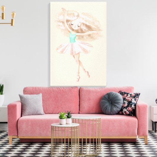 Tiny Dancer Canvas Afdruk (Insitu (Woonkamer))