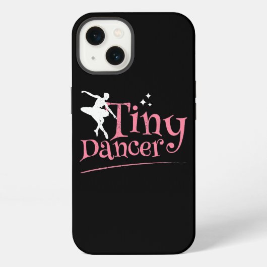 Tiny Dancer Dancing Dance cadeau kleine danser iPhone Hoesje (Achterkant)
