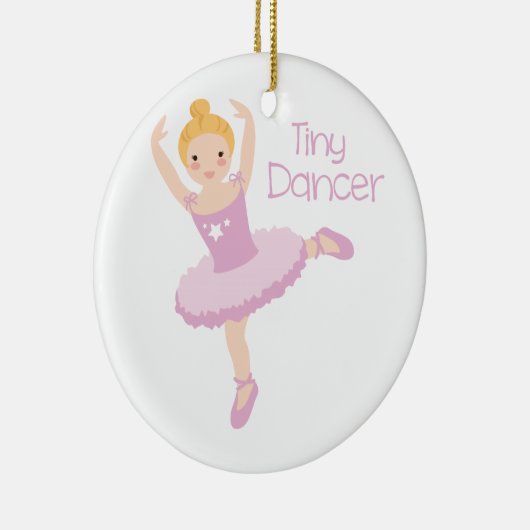 Tiny Dancer Keramisch Ornament (Rechts)