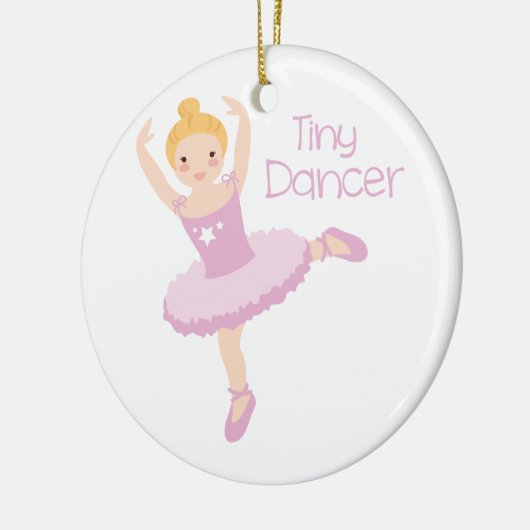 Tiny Dancer Keramisch Ornament (Links)