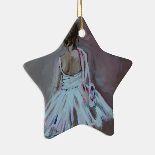 Tiny Dancer Keramisch Ornament (Rechts)