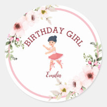 Tiny Dancer | Pink Floral Ballet Birthday Party