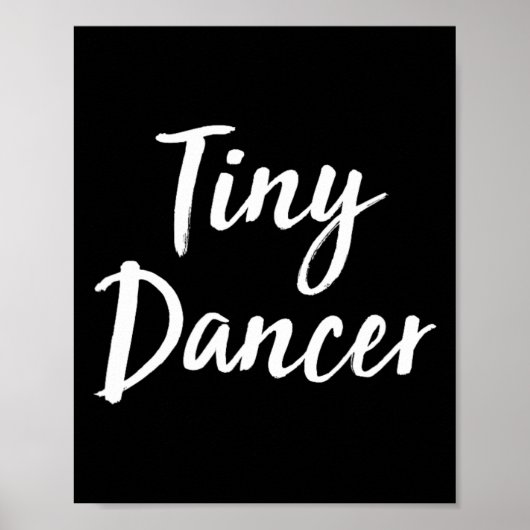 Tiny Dancer - Poster (Voorkant)