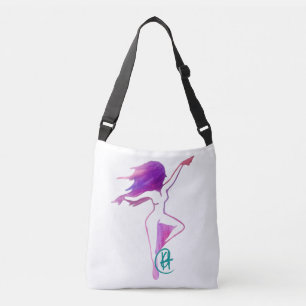 Tiny Dancer Waterverf Art Crossbody Bag Tas