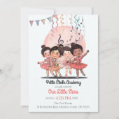 Tiny Dancers Overweging Uitnodigen – Custom Studio Kaart (Voorkant)